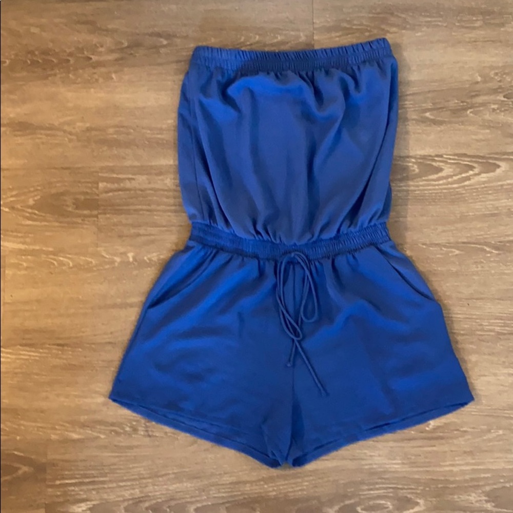 Blue romper